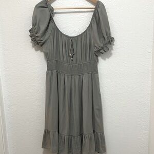 Elegant Green Grecian dress